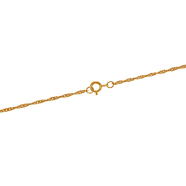 Collierkette, 21K, Gelbgold
