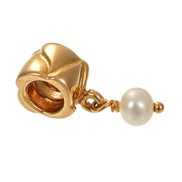 Anhänger, 14K, Gelbgold, Perle, Pandora