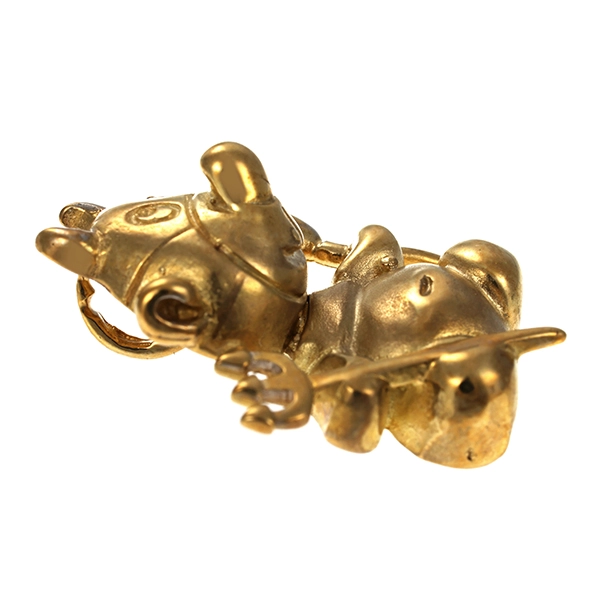 Anhänger, 8K, Gelbgold, Teufelchen