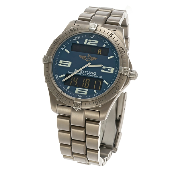 Herrenuhr, Breitling, 'Aerospace', Quartz