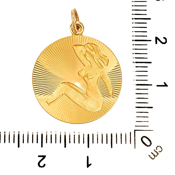Anhänger, 8K, Gelbgold