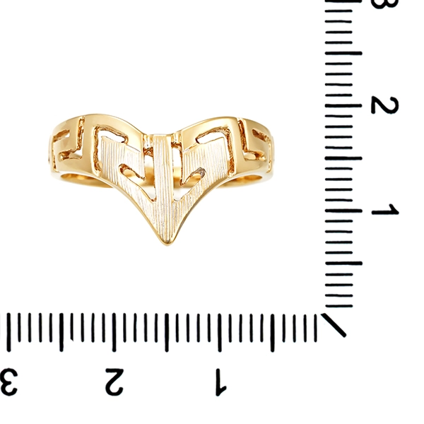 Ring, 14K, Gelb-/Weißgold