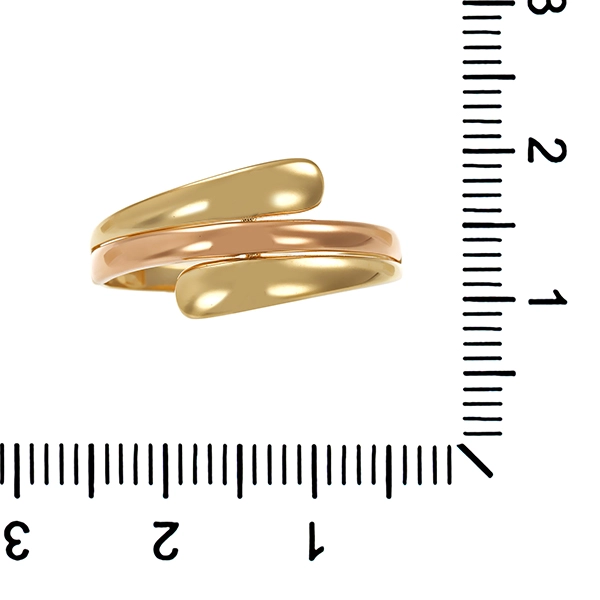 Ring, 14K, Rotgold, Gelbgold