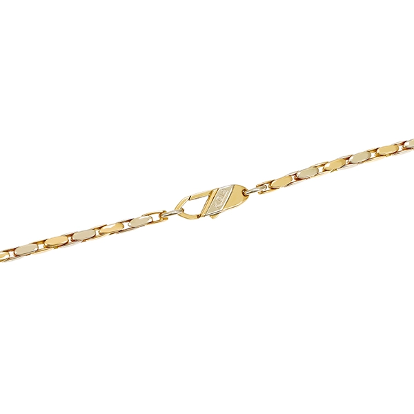 Collier, 18K, Gelb-/Weißgold