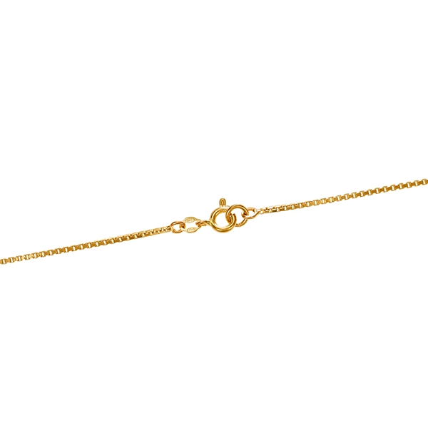 Collier, 18K, Gelbgold, Rubine