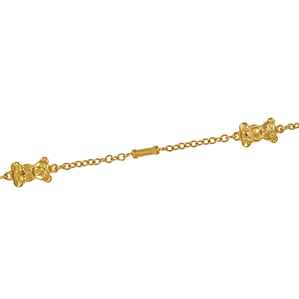 Armband, 18K, Gelbgold, Anker-