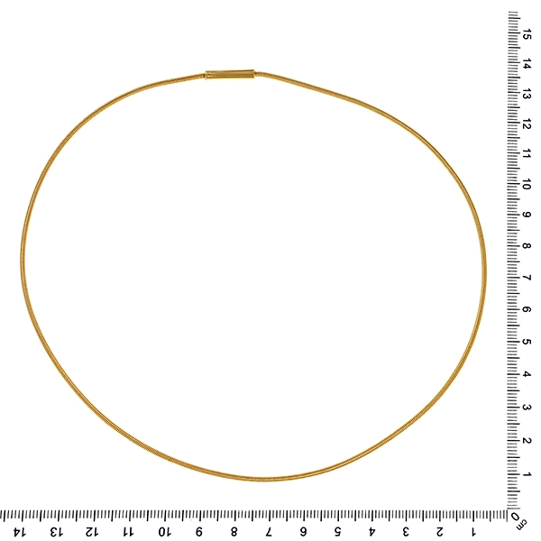 Collier, Reif, 18K, Gelbgold