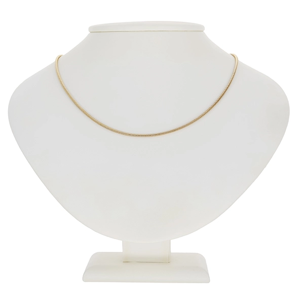 Collierkette , 14K, Gelbgold, Schlangen-