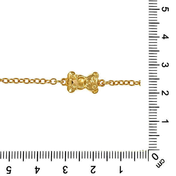 Armband, 18K, Gelbgold, Anker-