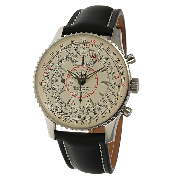 Herrenuhr, Breitling 'Montbrillant Datora' Chrono-Automatik
