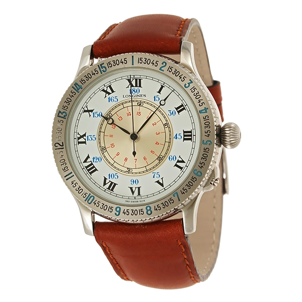 Herrenuhr Longines 'Lindbergh Hour Angle Watch'