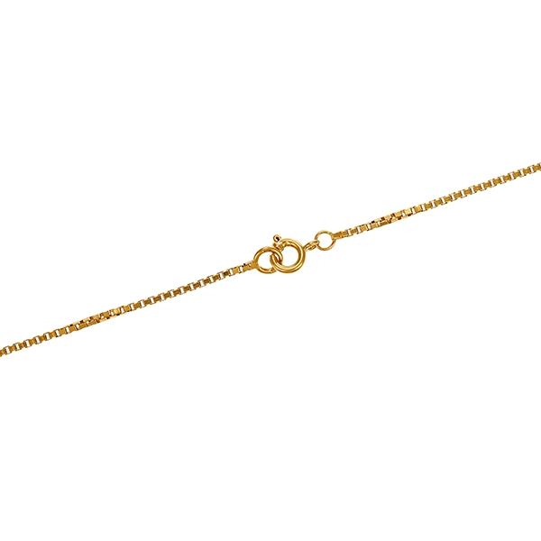 Collierkette, 14K, Gelbgold, Venezianer-