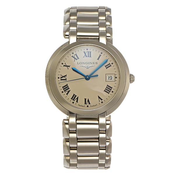 Damenuhr, Longines 'PrimaLuna' Quartz