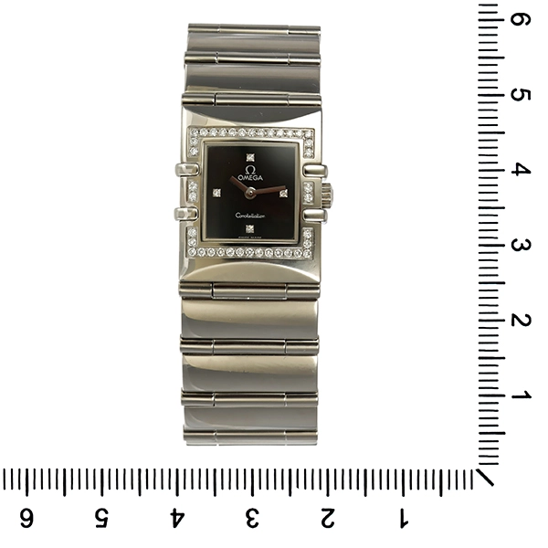 Damenuhr, Omega 'Conszellation Quadra' Quartz