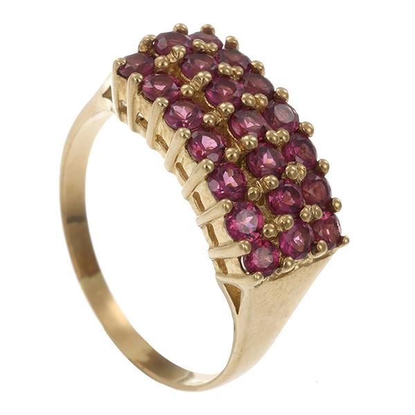 Ring, 9K, Gelbgold, Turmaline
