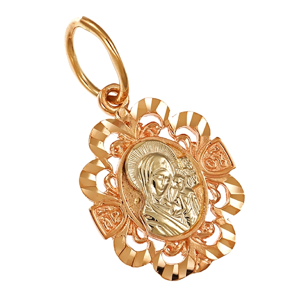 Anhänger, 14K, Rotgold