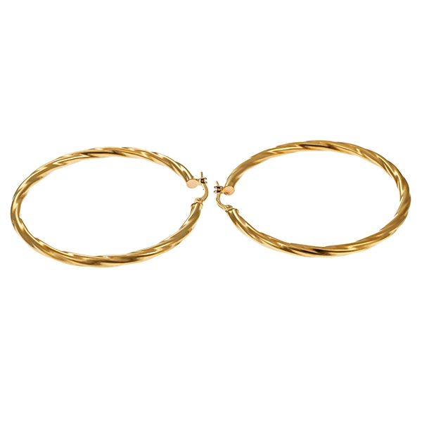 Creolen, 8K, Gelbgold