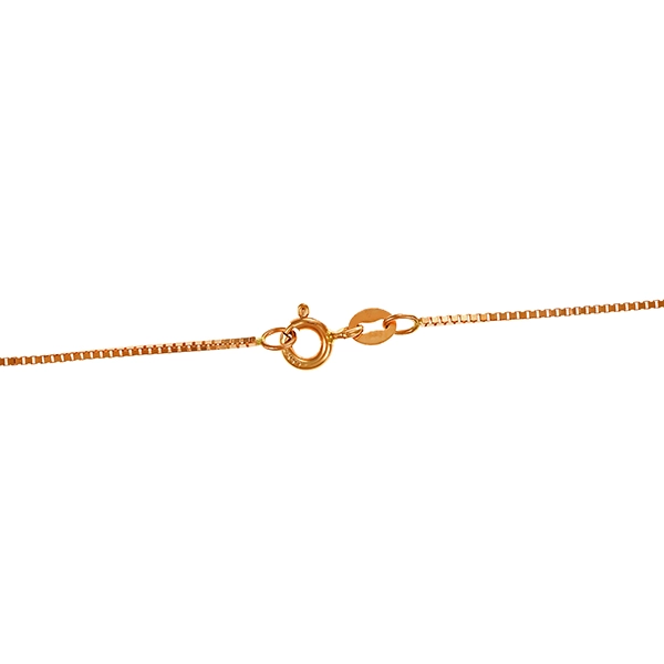 Collierkette, 14K, Rotgold, Venezianer-