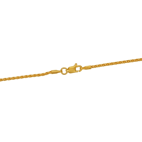 Collier, 18K, Gelbgold, Brillanten 0,40 ct