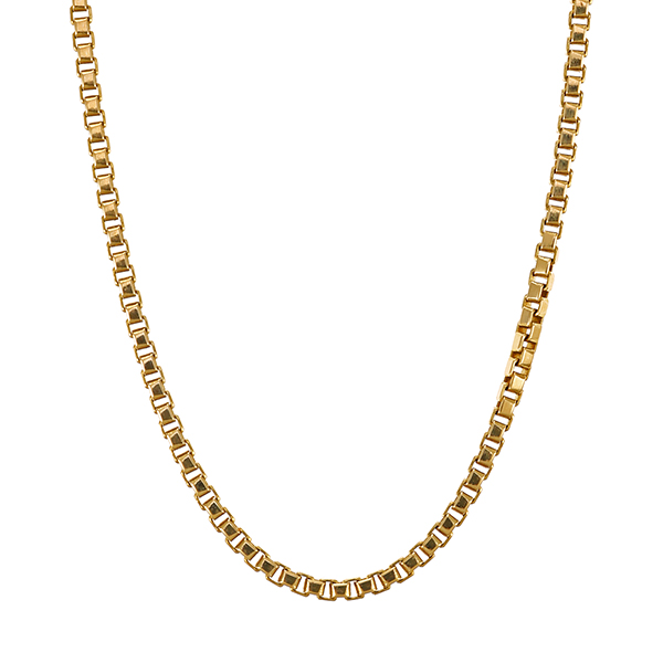 Collierkette, 14K, Gelbgold, Venezianer