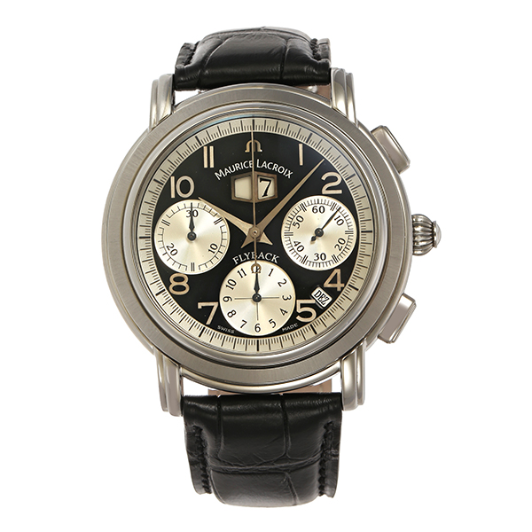 Herrenuhr, Maurice Lacroix Masterpiece 'Big Date Flyback'