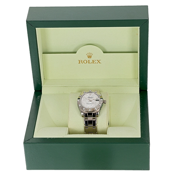 Damenuhr Rolex, 'Datejust' 'Pearlmaster'