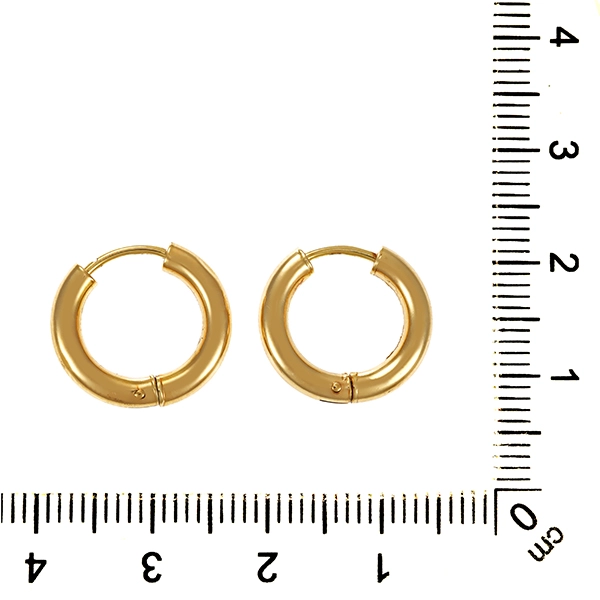 Creolen, 14K, Gelbgold