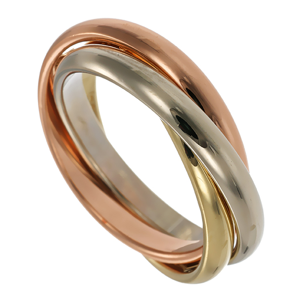 Ring, 14K, Rot-/Weiß-/Gelbgold