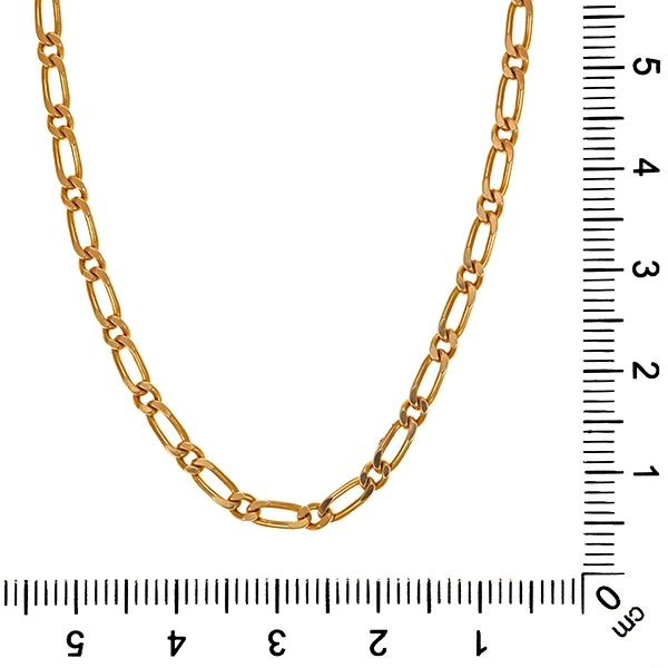 Kette, 14K, Gelbgold