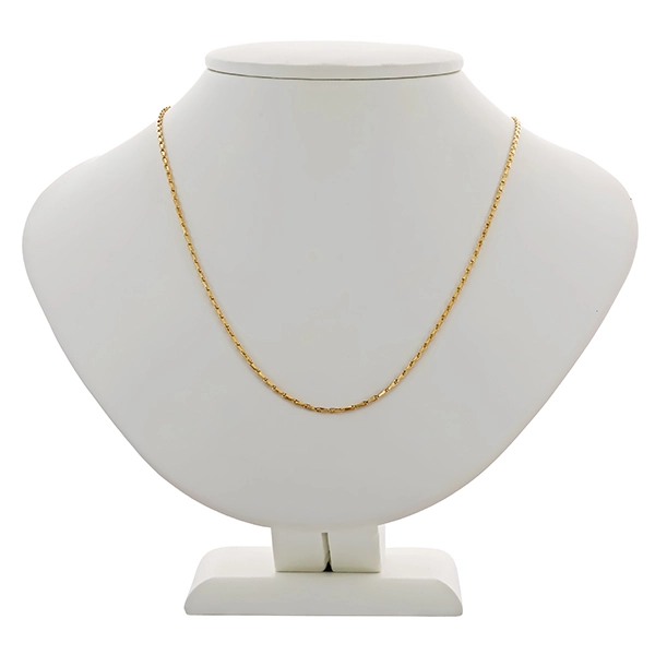 Kette, 14K, Gelbgold, Haferkorn-