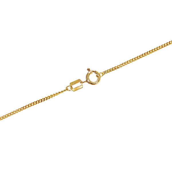 Collier, 8K, Gelbgold, Granat