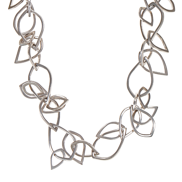 Kette, 925, Silber, Fantasie-