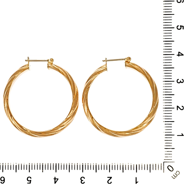 Creolen, 8K, Gelbgold