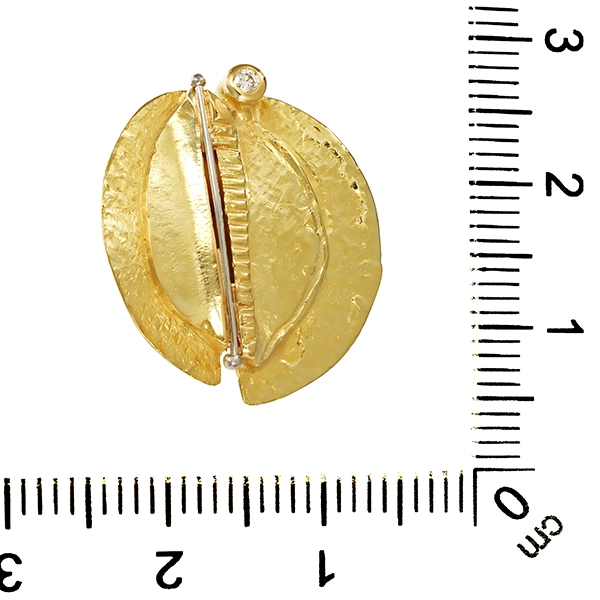 Anhänger, 14K, Gelbgold, Brillant