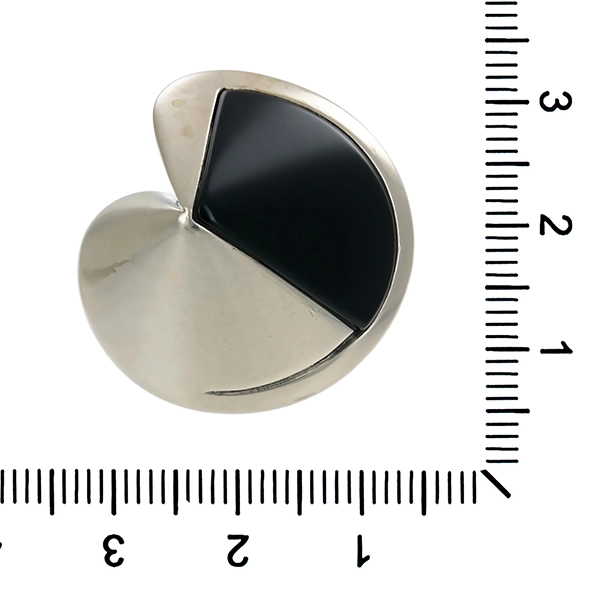 Ring, 925, Silber, Onyx