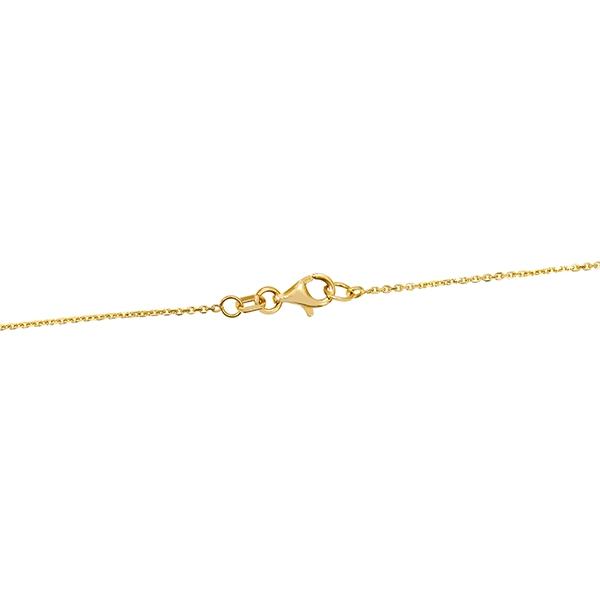 Collier, 18K, Gelbgold, Brillanten