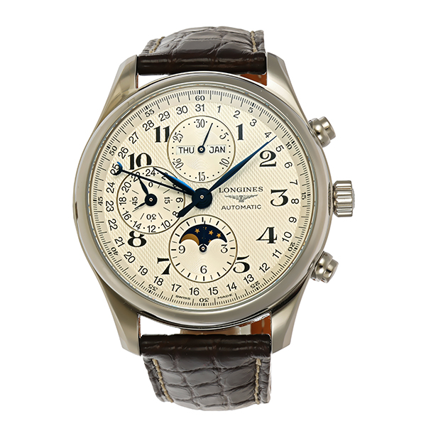 Herrenuhr Longines 'Master Collection Chrono Moonphase' Chrono-Automatik