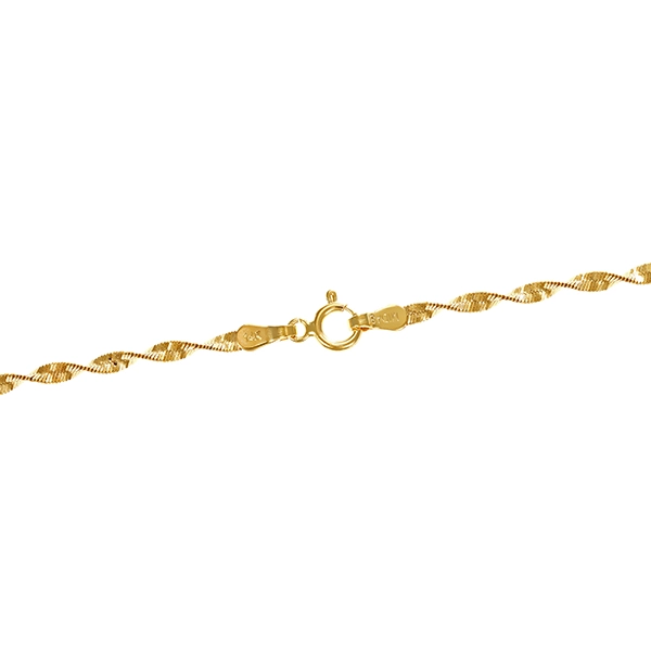Collierkette, 14K, Gelbgold
