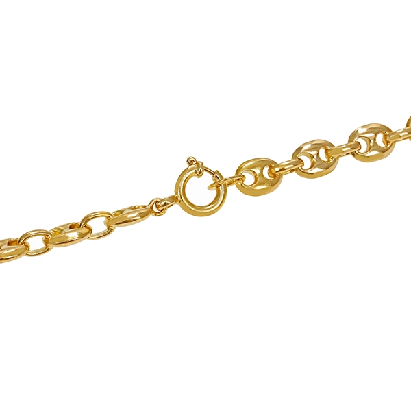 Collier, 18K, Gelbgold, Brillanten