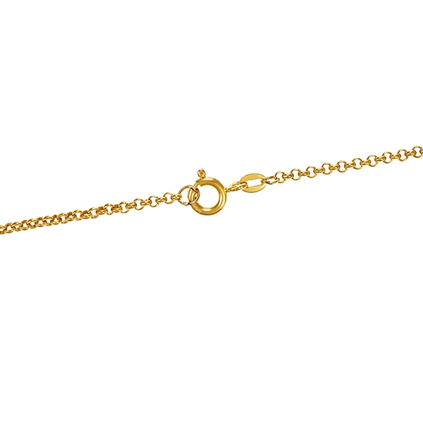 Collierkette, 14K, Gelbgold, Erbs-