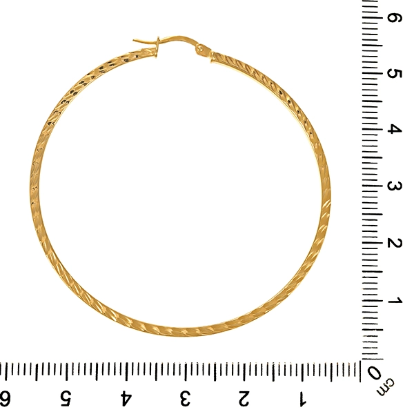 Creolen, 14K, Gelbgold