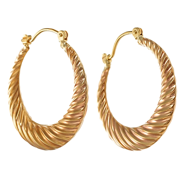 Creolen, 8K, Gelbgold