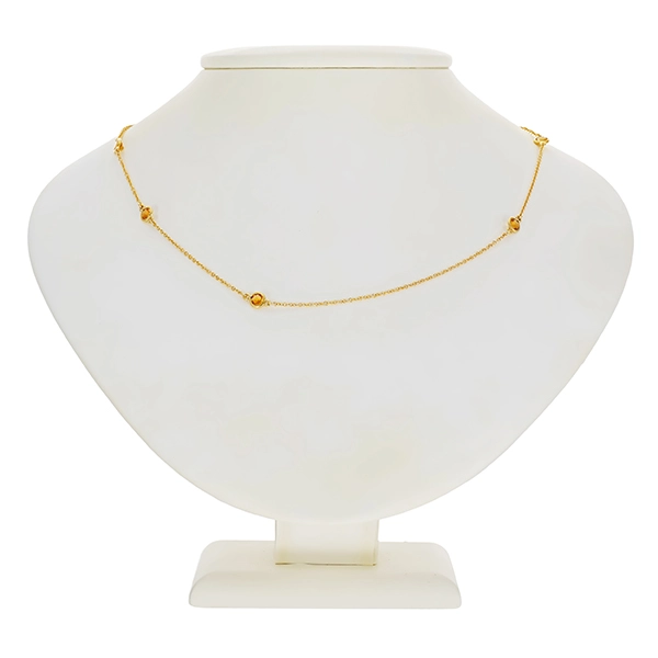 Collier, 18K, Gelbgold, Citrine