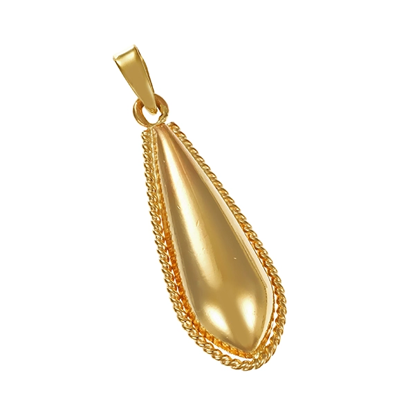 Anhänger, 14K, Gelbgold