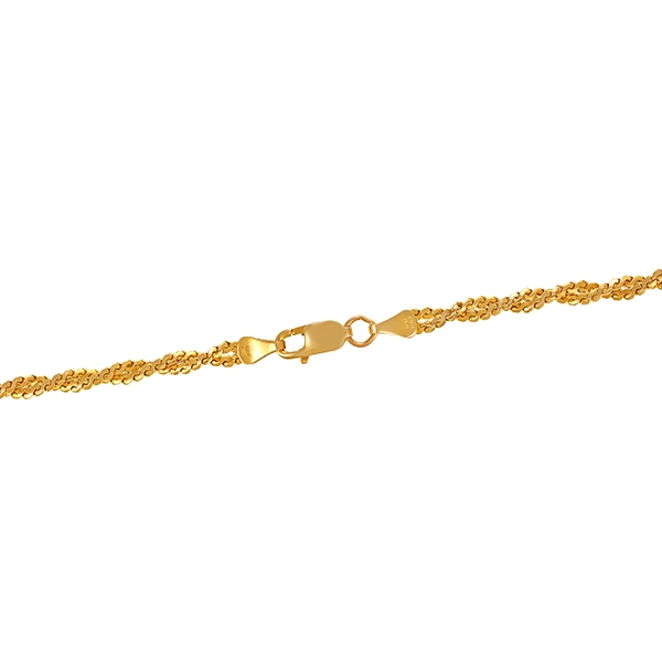 Goldkette,  14K, Gelbgold