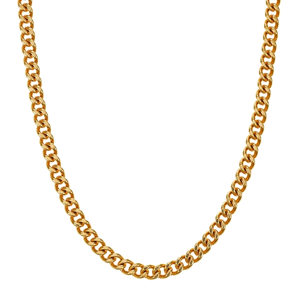 Kette, 14K, Gelbgold, Panzer