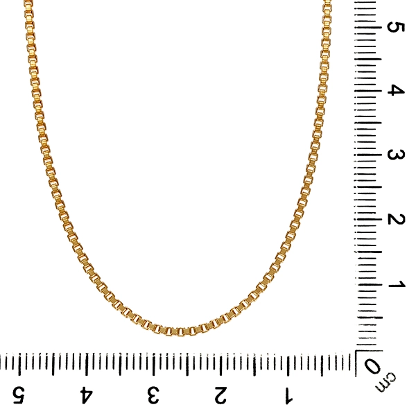 Collierkette, 18K, Gelbgold