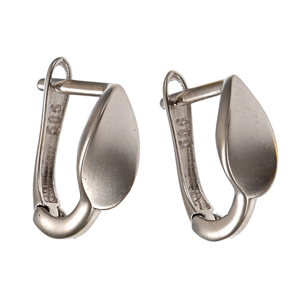 Ohrhänger, 14K,  Weißgold