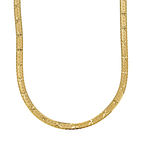 Collier, 8K, Gelbgold