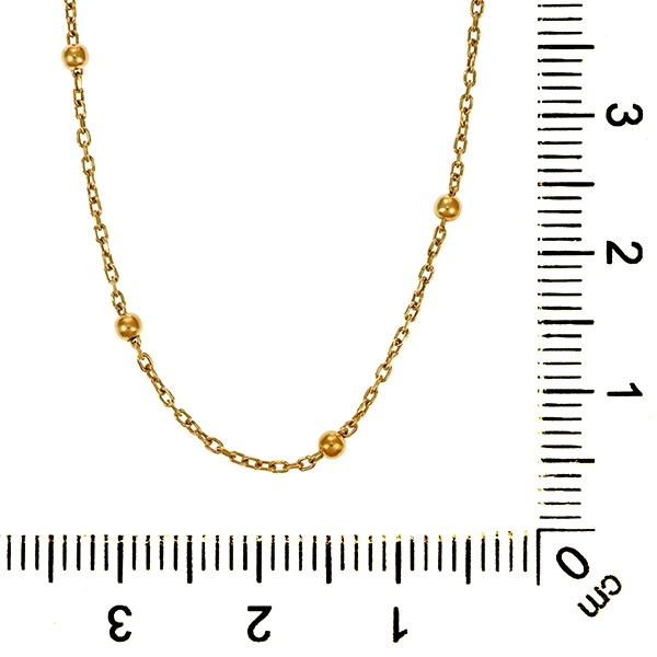 Kette, 9K, Gelbgold
